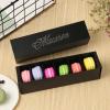 Crysdaralovebi 10/20Pc White Macaron Box with Pink White Black and Green Dessert Macaron Boxes Favors and Gifts Packaging Boxes for 12 Macarons (B,10pcs) view 1
