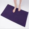100% Cotton Bath Rugs for Bathroom, 20 x 34 inches and Non Slip Backing Bath Math Rugs, Purple Bathmat Rug view 1