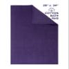 100% Cotton Bath Rugs for Bathroom, 20 x 34 inches and Non Slip Backing Bath Math Rugs, Purple Bathmat Rug view 4
