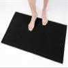 100% Cotton Bath Rugs for Bathroom, 20 x 34 inches and Non Slip Backing Bath Math Rugs, Black Bathmat Rug view 1