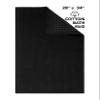 100% Cotton Bath Rugs for Bathroom, 20 x 34 inches and Non Slip Backing Bath Math Rugs, Black Bathmat Rug view 4