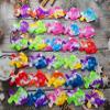 Roaqua 30 Packs Bulk Fish Backpack Keychain Mini pop FidgetSea Animal Supplies,Birthday Party Favors,Summer Students Bubble Prize for boy and Little Girl,Kids view 2