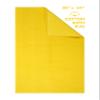 100% Cotton Bath Rugs for Bathroom, 20 x 34 inches and Non Slip Backing Bath Math Rugs, Yellow Bathmat Rug view 4