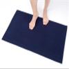 100% Cotton Bath Rugs for Bathroom, 20 x 34 inches and Non Slip Backing Bath Math Rugs, Navy Blue Bathmat Rug view 1