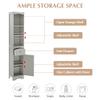 Flieks 67" Tall Storage Cabinet with Adjustable Shelves & 1 Drawer for Bathroom, Home, Kitchen & Living Room view 4