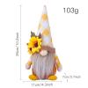 2 Pack Thanksgiving Decorations Harvest Gnome Plush Scandinavian Tomte Elf Swedish Tomte Dwarf Gnomes Decor Gifts view 2