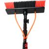 ZWJABYY Window Cleaner Kit,Water Fed Pole Kit,Telescopic Window Cleaning Tools,Window Cleaning Brush Equipment,Water/Hose Fed Pole,Cleaning Photovoltaic and Solar Panels,5.4M/18FT view 1
