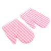 Cabilock 2pcs Boy Girl Oven Mitts Heat Resistant Microwave Gloves for Safe Baking and Cooking for Boys and Girls Easy to Store and Hang for Home and Play Kitchens view 1