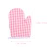 Cabilock 2pcs Boy Girl Oven Mitts Heat Resistant Microwave Gloves for Safe Baking and Cooking for Boys and Girls Easy to Store and Hang for Home and Play Kitchens view 2