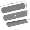2 Pack Kitchen Faucet Sink Splash Guard, 24" x 5.6'' Upgrade Silicone Faucet Water Catcher Mat, Sink Draining Pad Behind Faucet, Rubber Drying Mat for Countertop, Bathroom, Farmhouse, RV (Green) view 3