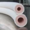 Air Conditioning Copper Tubing Pipe Extension Set,100 Ft Copper Pipes 1/4" & 3/8" PE Thickened for Mini Split AC and Heating Equipment Insulated Coil Line Set HVAC Refrigerant. (1/4" + 3/8" WITH NUTS) view 3