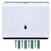 Countertop Multifold Hand Towel Dispenser,Hand Paper Towel Dispenser,Wall-Mounted Bathroom Paper Towel Dispenser Tissues Box Holder view 1
