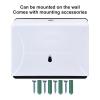Countertop Multifold Hand Towel Dispenser,Hand Paper Towel Dispenser,Wall-Mounted Bathroom Paper Towel Dispenser Tissues Box Holder view 2