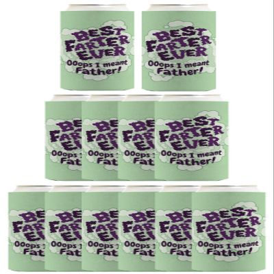 Best Dad Ever Gift For Dad Best Farter Ever Oops I Meant Father Funny Cloud 12-Pack Ultra Slim Can Thermocoolers