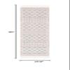 SAFAVIEH Natura Collection Runner Rug - 2'3" x 8', Ivory & Grey, Handmade Moroccan Boho Fringe Wool, Ideal for High Traffic Areas in Living Room, Bedroom (NAT688A) view 2