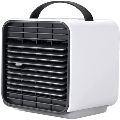 SMSOM Portable Air Conditioner Fan, Air Cooler Fan, Portable Desktop Cooling Fan, Personal Table Air Conditioner Fan for Bedroom Office Home Room