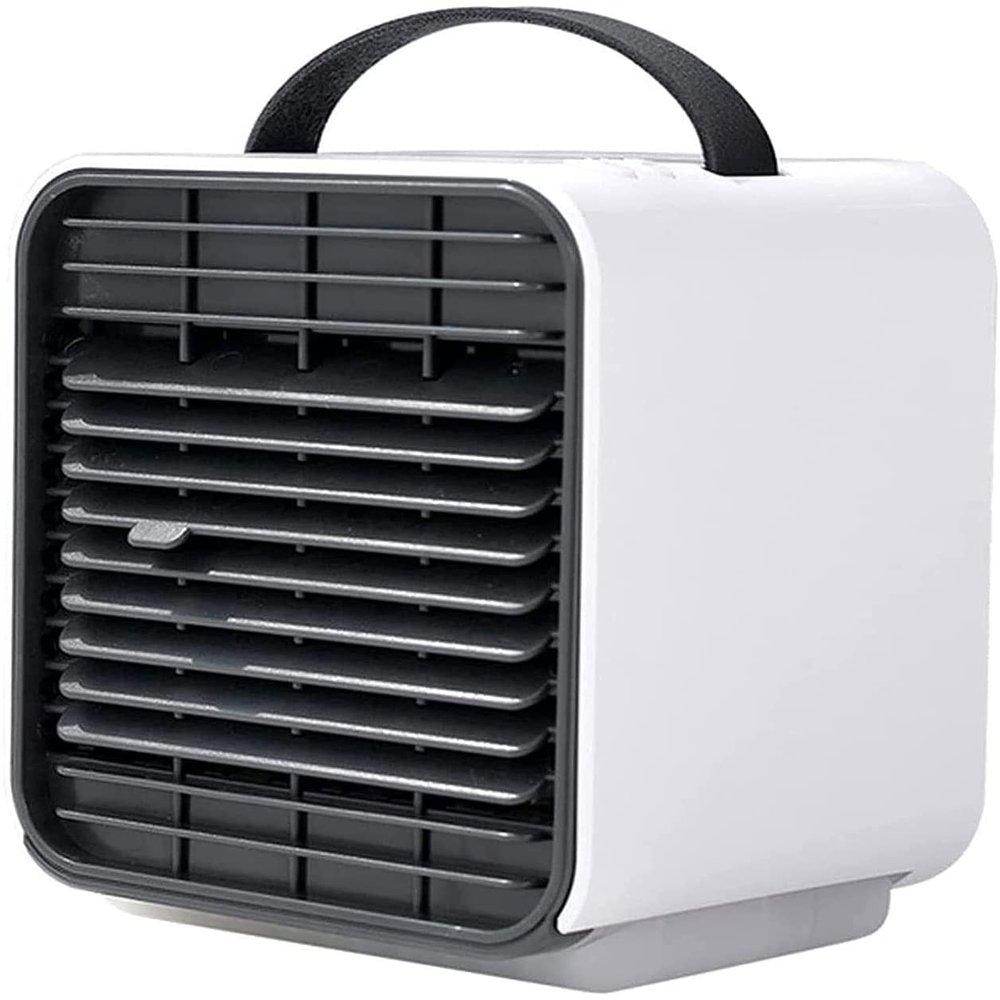 SMSOM Portable Air Conditioner Fan, Air Cooler Fan, Portable Desktop Cooling Fan, Personal Table Air Conditioner Fan for Bedroom Office Home Room