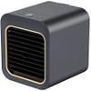 SMSOM Mini Air Cooler - Portable Cooler Fan, Portable Desktop Cooling Fan, Personal Table Air Conditioner Fan for Bedroom Office Home Room (Color : Black) view 1
