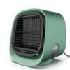 SMSOM Mini Air Conditioner Fan, Portable Air Conditioner, Portable Desktop Cooling Fan, Personal Table Air Conditioner Fan for Small Room Office Camping (Color : Green) view 1
