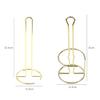 Kitchen Roll Paper Towel Holder Bathroom Tissue Stand Dining Table Vertical Napkins Rack Kitchen Storage Shelf,2layer GD view 2
