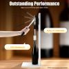 Wine Bottle Corking Machine, Stainless Steel Manual Pressure Corker Cork Wine Bottle Corking Inserting Stopper Tool with 2 Pom Heads for 200ml/375ml/500ml/750ml view 3