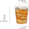 2 sets of Japanese-style glass long cup household bubble water cup juice cup milk tea cup coffee cup 320ml view 2