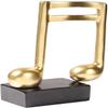3pcs Music Note Figurines Music Note Statue Decorative Musical Ornament for Living Room Piano Table Centerpieces view 2