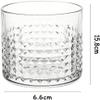 2pcs creative water cup glass european glass fruit tea cup coffee cup 300ml view 2