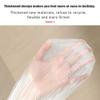 Healcity 10 Pack Disposable Bathtub Cover Liner, 90x47 Inches view 3