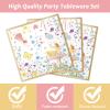 96 Pcs Fairy Plates and Napkins Party Supplies Talking Truly Fairy Tableware Set Tea Luncheon Party Decorations Favors for Girls Kids Birthday Baby Shower Serves 24 view 3