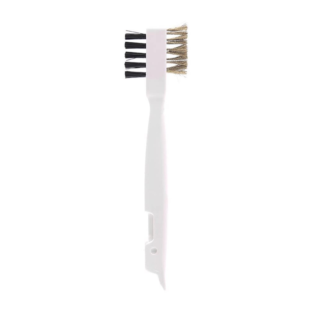 SOLUSTRE Gas Stove Cleaning Brush Brass Wire and Needle Comb Brush for Bottom and Crevice Cleaning Removes and Grease Essential Kitchen Tool for Daily Use