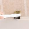 SOLUSTRE Gas Stove Cleaning Brush Brass Wire and Needle Comb Brush for Bottom and Crevice Cleaning Removes and Grease Essential Kitchen Tool for Daily Use view 2