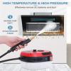 wzfdm 2500W High Pressure Steam Cleaner, Multi-Purpose Hand-held Steamers Portable Steam Cleaning Machine Powerful Steam Tool,Red view 2