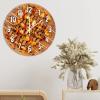 Barbecue BBQ Steak Hanging Wall Clock Non Ticking Operated Wall Clocks Food Kitchen Decor Wall Clocks for Kitchen Bedroom Office Restaurant Wall Decor 10Inch Round Clock Birthday Housewarming Gift view 4
