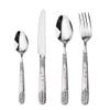 Flatware Cutlery Silverware Set 16 Pieces, Twee Stainless Steel Utensils Set for Home Kitchen Restaurant Hotel, Tableware Set Service for 4, Include Knife/Fork/Spoon, Reusable view 1