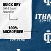 LOGOVISION Ithaca College Beach Towel/Bath Towel, 30"x60" Logo Pattern view 4