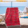LOGOVISION Fairfield University Beach Towel/Bath Towel, 30"x60" Logo Pattern view 2