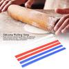Joyzan Silicone Rolling Pin Guides, Dough Leveler Measuring Strips Sticks view 3