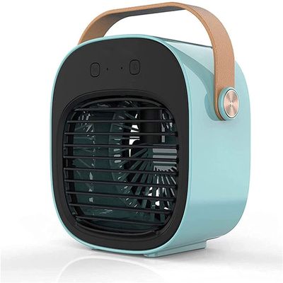 SMSOM Portable Air Conditioner - Personal Air Cooler, Quiet Mini Air Conditioner Fan, Desk Cooling Fan for Home, Bedroom, Travel, Office