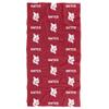 LOGOVISION Bates College Beach Towel/Bath Towel, 30"x60" Logo Pattern view 1
