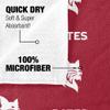 LOGOVISION Bates College Beach Towel/Bath Towel, 30"x60" Logo Pattern view 4