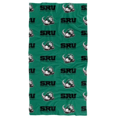LOGOVISION Slippery Rock University Beach Towel/Bath Towel, 30"x60" Logo Pattern