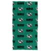 LOGOVISION Slippery Rock University Beach Towel/Bath Towel, 30"x60" Logo Pattern view 1
