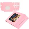 qiqee Pink Bakery Box with Window 100packs 6x6x3 Pink Cookie Boxes Pastry Box for Wedding Favor Birthday  Party view 2