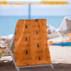 LOGOVISION University of Findlay Beach Towel/Bath Towel, 30"x60" Logo Pattern view 2