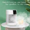 SMSOM Portable Air Conditioner Fan, Personal Air Cooler Mini Air Conditioner, Desktop Table Cooling Fan, Ideal for Desktop Office Small Room Dorm view 4