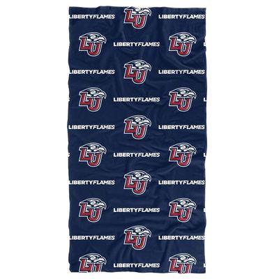 LOGOVISION Liberty University Beach Towel/Bath Towel, 30"x60" Logo Pattern