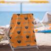 LOGOVISION Mercer University Beach Towel/Bath Towel, 30"x60" Logo Pattern view 2