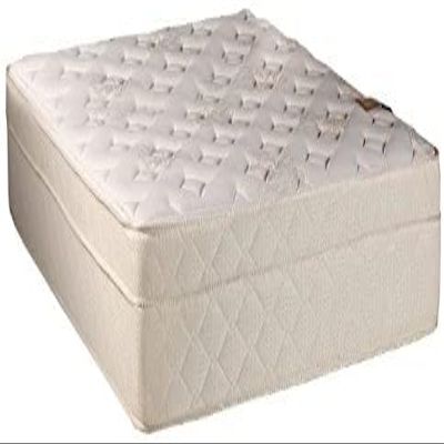 DS Solutions USA Beverly Hills Pillowtop Firm Foam Encased King Mattress Only with Mattress Protector Included - Sleep System Support, Longlasting, Orthopedic