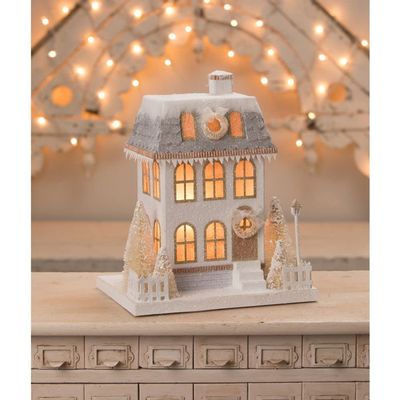 Bethany Lowe 2022 Metallic Townhouse
